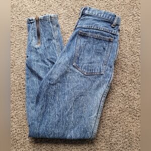 Stefano International Vintage Womens Straight Leg Jeans 4 Light Acid Wash Y2K 90